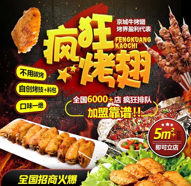 嵊州奥尔良烤翅